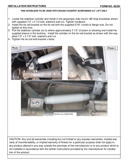 Installation Manual